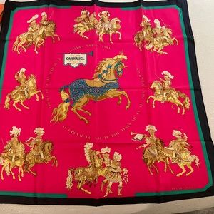 Hermes Carrousel Horse scarf
